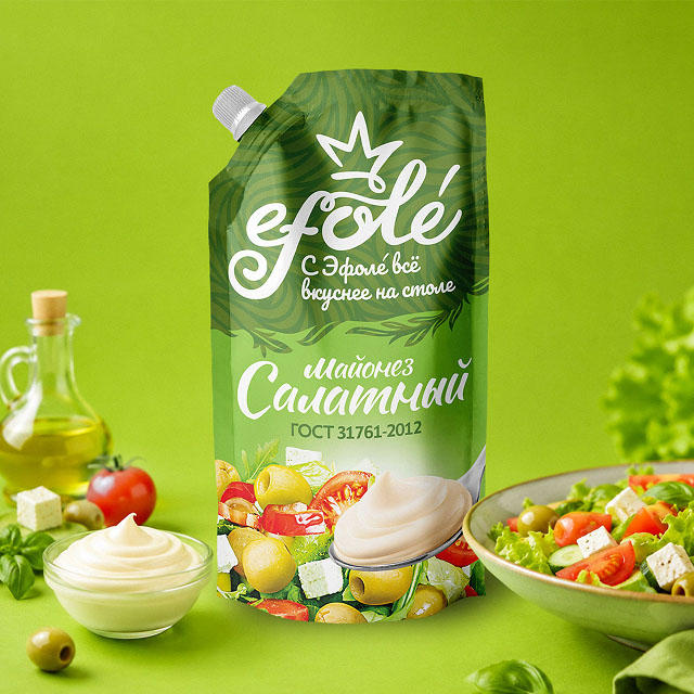 Салатный майонез efole